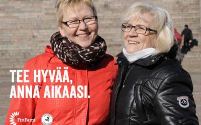 Uusi vapaaehtoistoiminnan esitteemme on ilmestynyt