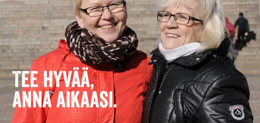 Uusi vapaaehtoistoiminnan esitteemme on ilmestynyt